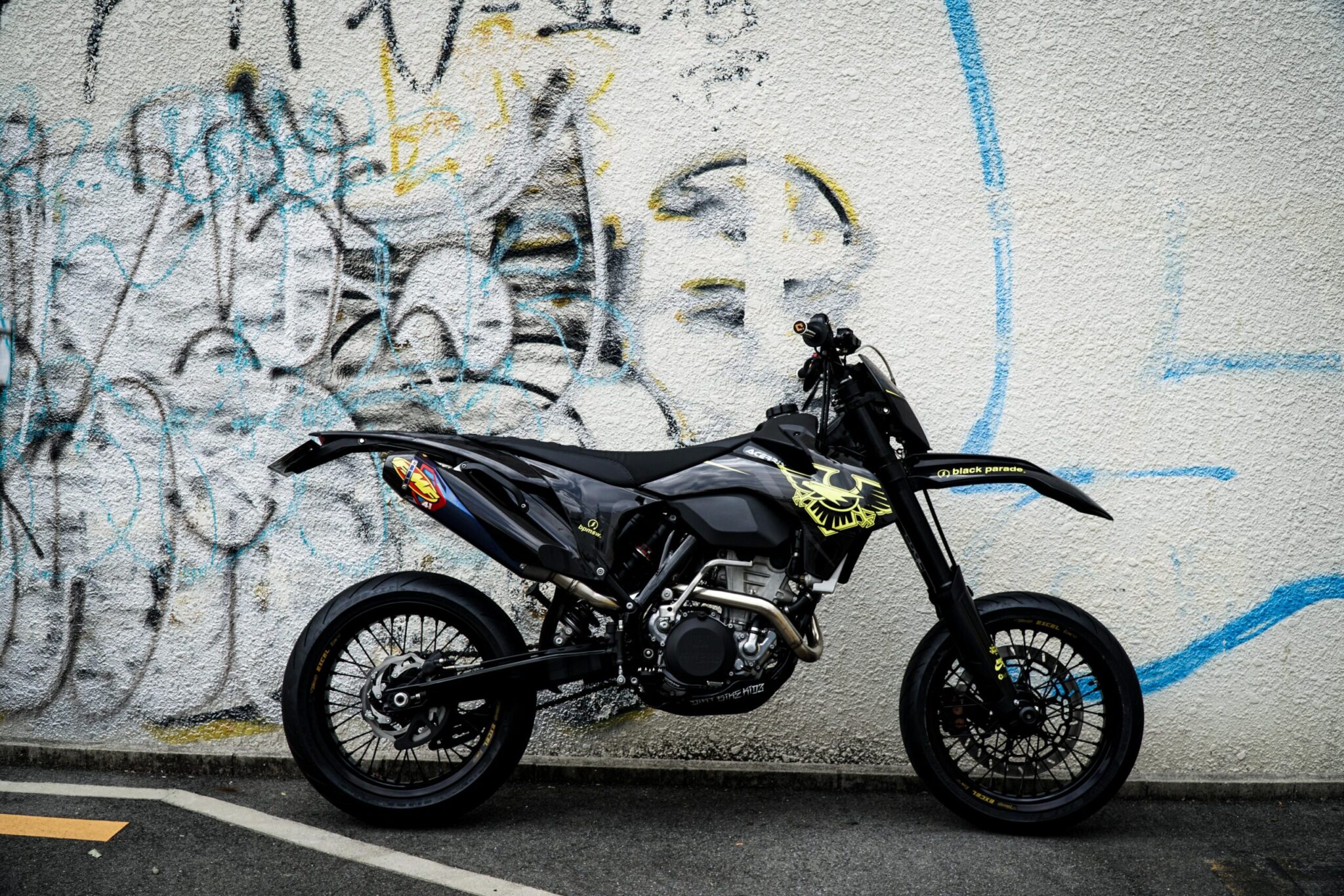 2015 KTM EXC-F 250 Supermoto - ブラックパレード | Black Parade