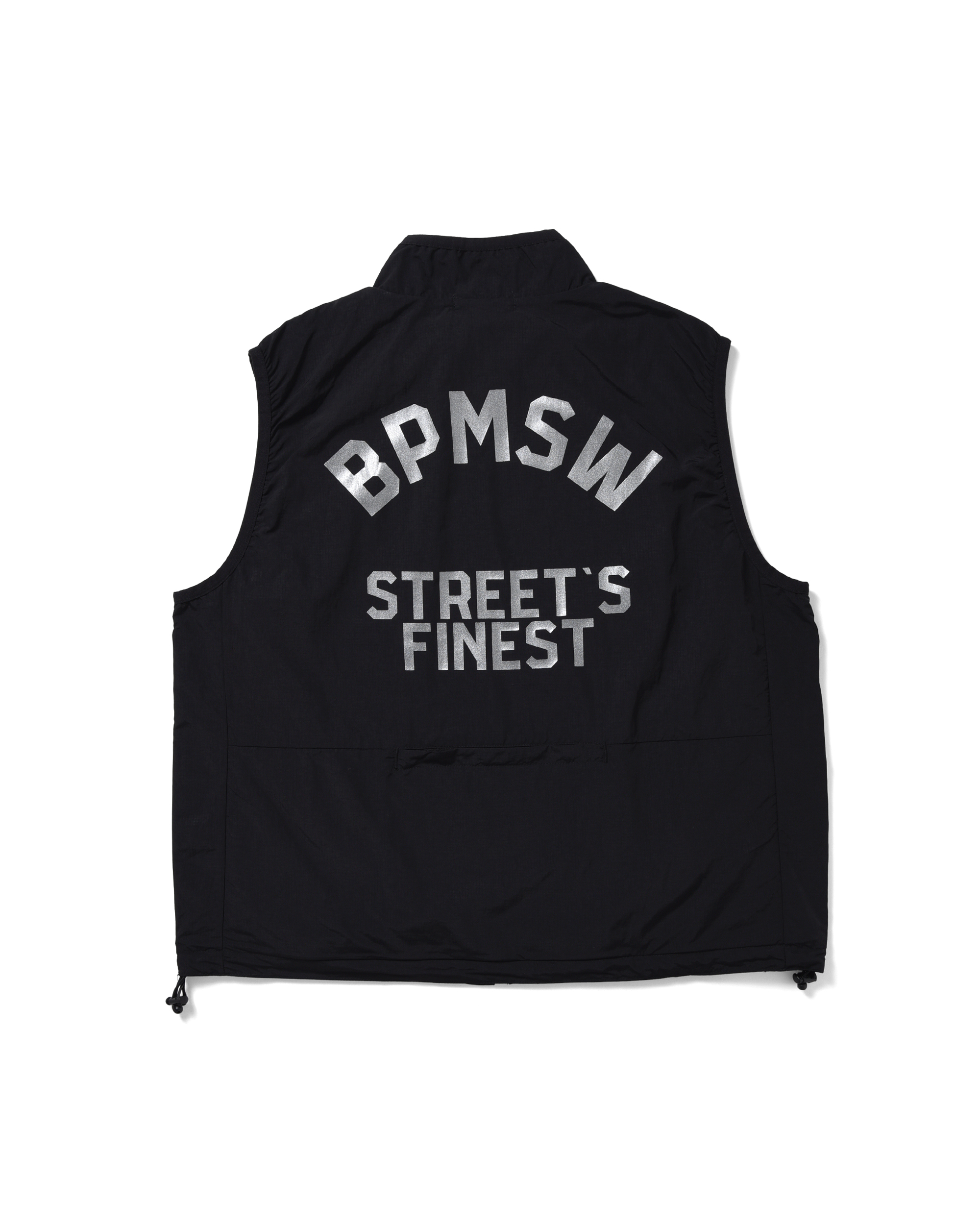 Packable Nylon Vest - BLACK PARADE